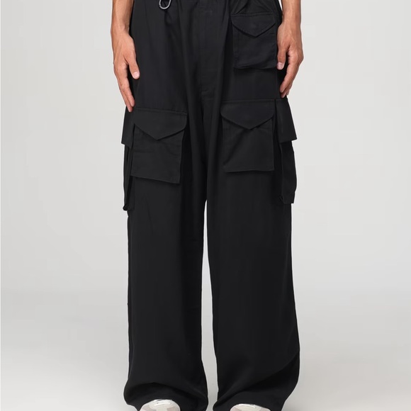 Y-3 Men's Black Cargo Pants - Picture 1 of 1